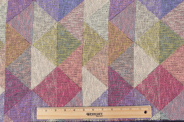 Scalamandre Missoni Naxos 13.5'' Tapestry Border Fabric in Ecru
