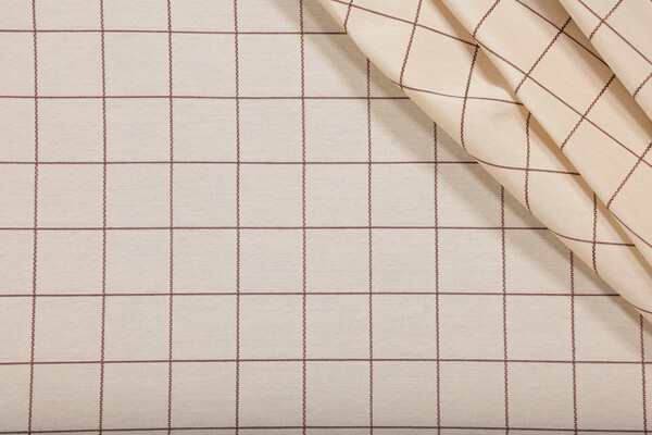 Highland Woven Decorator Fabric in Ivory 