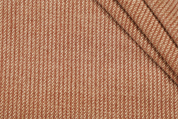 Scalamandre Seaside Woven Chenille Upholstery Fabric in Brick 