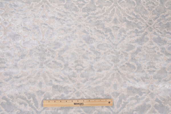 Scalamandre Palazzo Velvet Upholstery Fabric in Glacier