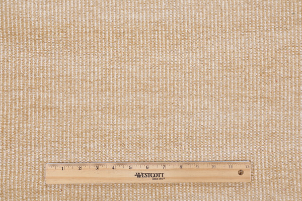 Fonthill Malibu Silk Chenille Upholstery Fabric in Camel/Alabaster
