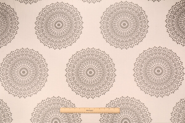 Robert Allen Sol Italian Tapestry Upholstery Fabric in Sterling