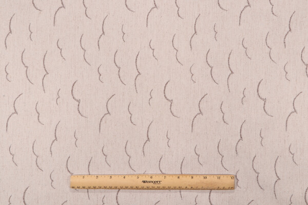 Horizon Woven Upholstery Fabric in Mica