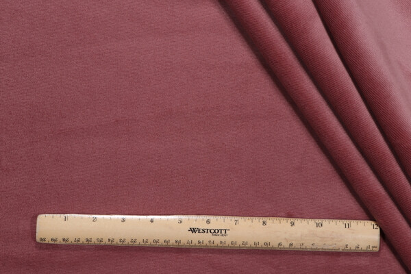 P Kaufmann Merit High Performance Velvet Upholstery Fabric in Dusty Mauve