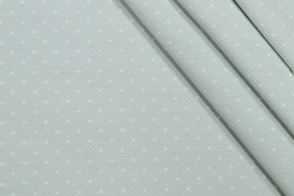 Thibaut Pimlico Dot W7187 Woven Upholstery Fabric in Aqua