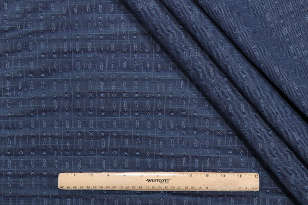 Click for 1.38 Yards Sunbrella Embrace 145849-0003 Woven Solution Dyed Acrylic Outdoor Fabric in Indigo Sunbrella Embrace 145849-0003 Woven Solution Dyed Acrylic Outdoor Fabric in Indigo