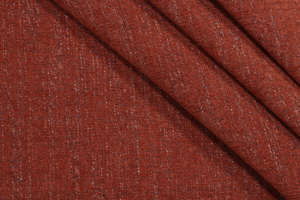 Crypton Serape High Performance Woven Chenille Upholstery Fabric in Persimmon