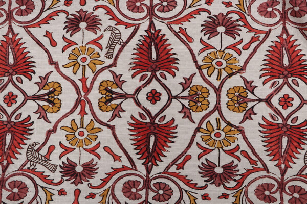 Click for 2.75 Yards P Kaufmann Sullana Printed Drapery Fabric in Cinnabar P Kaufmann Sullana Printed Drapery Fabric in Cinnabar