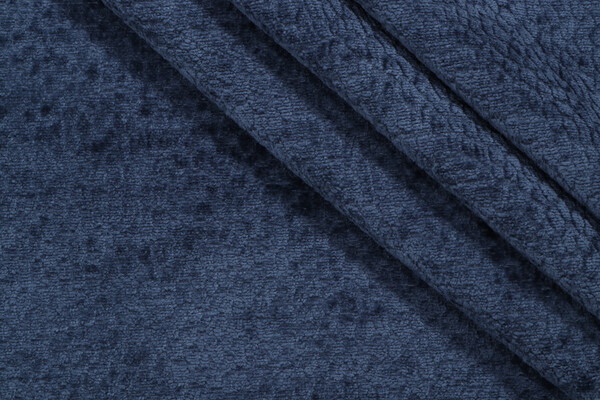 PK Lifestyles Pebblestone Performance Woven Chenille Upholstery Fabric in Lapis