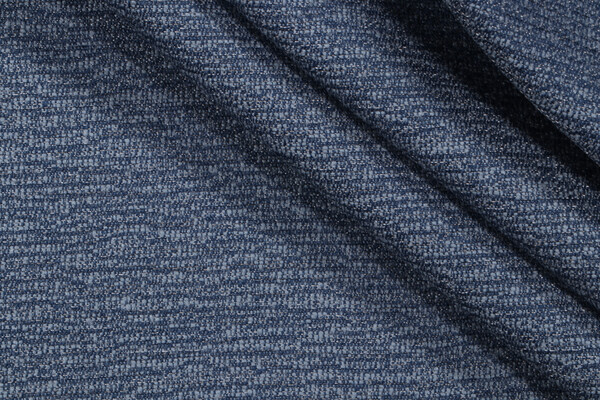 Sunbrella Tapa Cloth Woven Solution Dyed Acrylic Outdoor Fabric in Bluebell