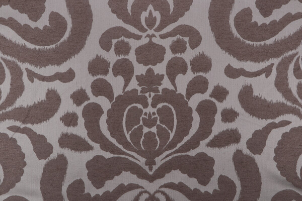 Corvida Damask Decorator Fabric in Graphite