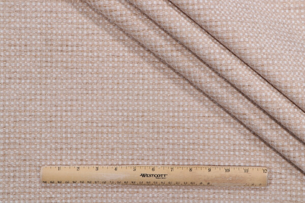 PK Lifestyles Tahitian Basket Woven Chenille Upholstery Fabric in Rattan