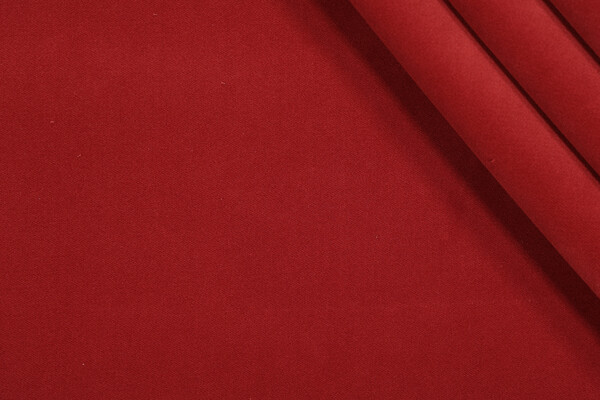 Velvet Upholstery Fabric in Tomato