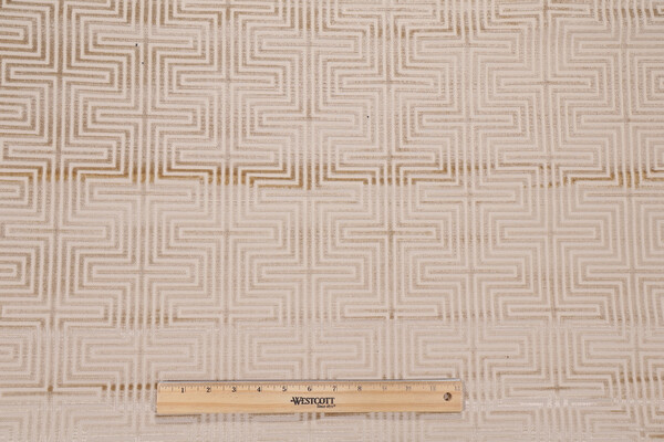 1 Yard Scalamandre Velvet Upholstery Fabric in Sand