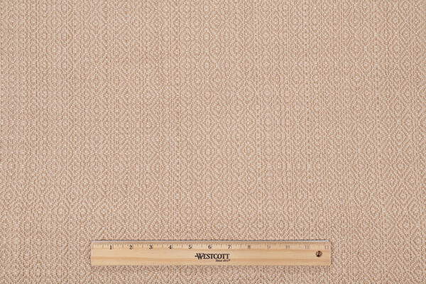 Scalamandre Diamond Woven Upholstery Fabric in Sandcastle