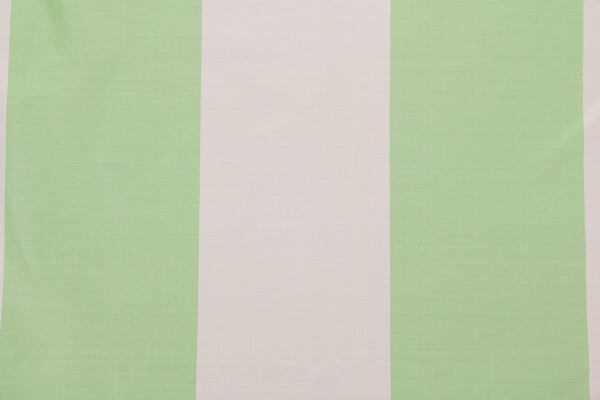 Grey Watkins Riviera Stripe Silk Decorator Fabric in Casino Green