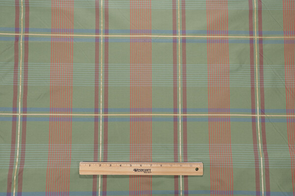 Fonthill Fasianelle Silk Decorator Fabric in Green