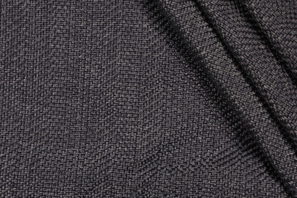 Fonthill Reiko Woven Upholstery Fabric in Charcoal