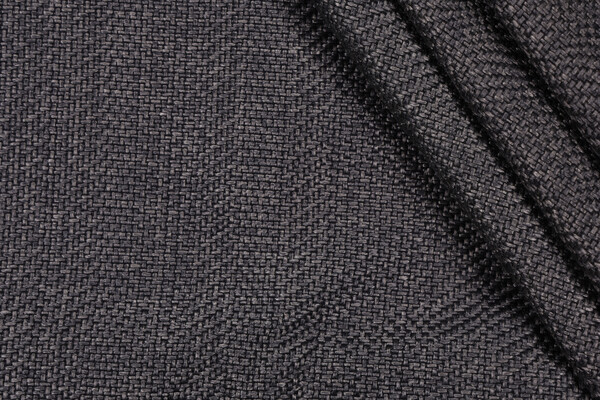 Fonthill Reiko Woven Upholstery Fabric in Charcoal