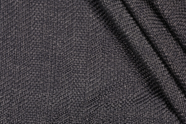 Fonthill Reiko Woven Upholstery Fabric in Charcoal