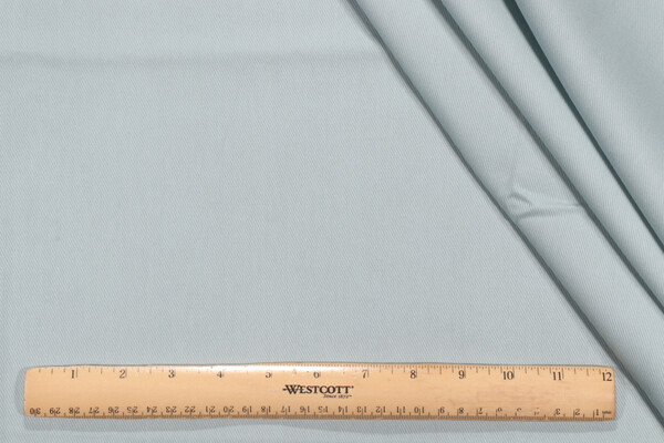 Covington Cowden Woven Cotton Twill Drapery Fabric in 528-Sky Blue