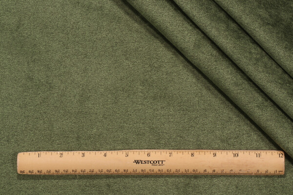 Crypton Piper High Performance Woven Chenille Upholstery Fabric in Green