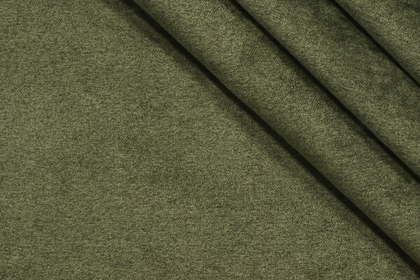 Crypton Piper High Performance Woven Chenille Upholstery Fabric in Green