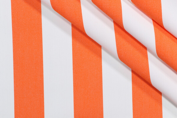 SunReal Cabana Woven Solution Dyed Acrylic Outdoor Fabric in Orange