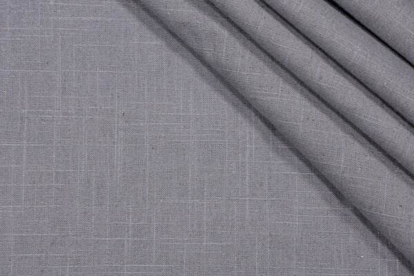 Mill Creek Old Country Linen Decorator Fabric in Pewter