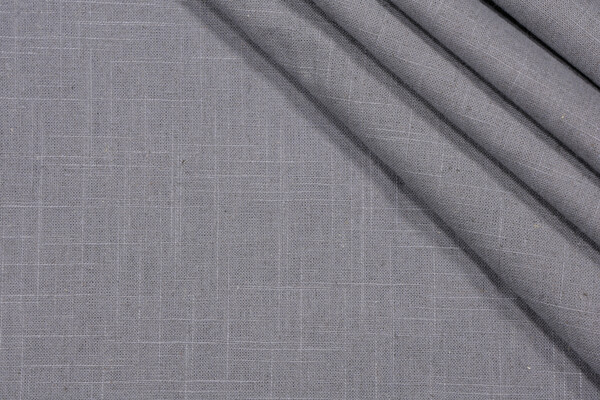 Mill Creek Old Country Linen Decorator Fabric in Pewter