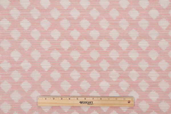 Fabricut Hakata Woven Upholstery Fabric in Coral 