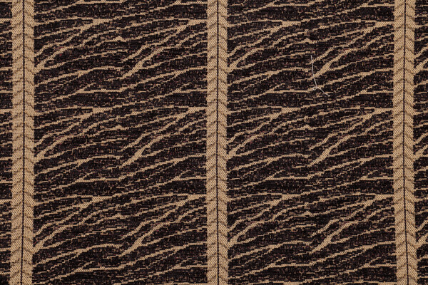 Scalamandre Merill Stripe Tapestry Upholstery Fabric in Ebony