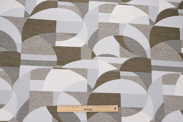 Crypton Paloma High Performance Woven Chenille Upholstery Fabric in Blue/Green