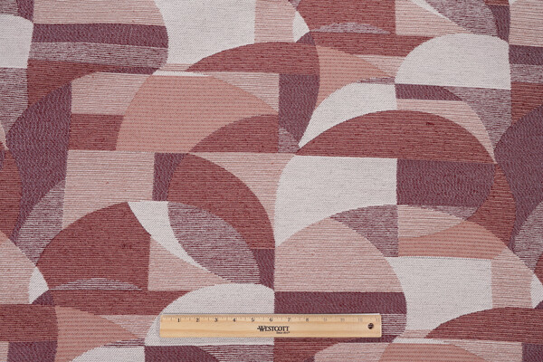 Crypton Paloma High Performance Woven Chenille Upholstery Fabric in Berry