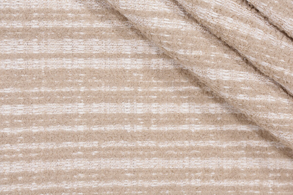 Crypton High Performance Woven Chenille Upholstery Fabric in Linen
