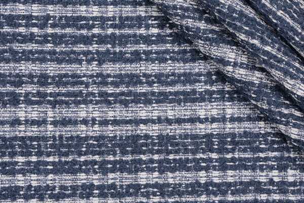 Crypton High Performance Woven Chenille Upholstery Fabric in Denim