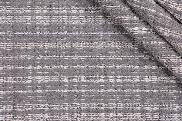 Crypton High Performance Woven Chenille Upholstery Fabric in Smoke