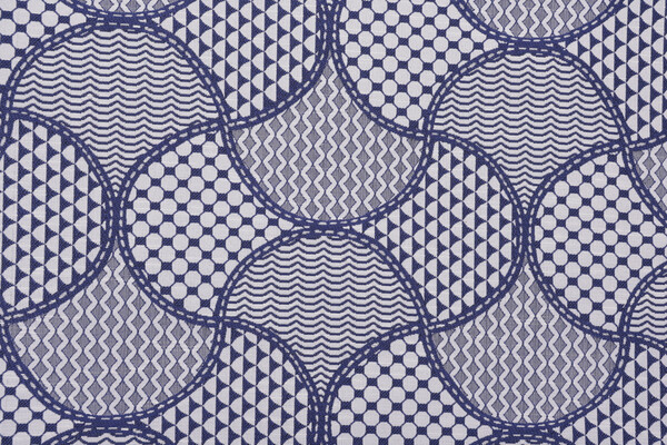 Crypton Tilly High Performance Woven Upholstery Fabric in Indigo