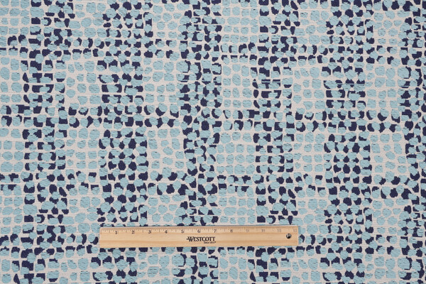 Crypton High Performance Woven Chenille Upholstery Fabric in Pool