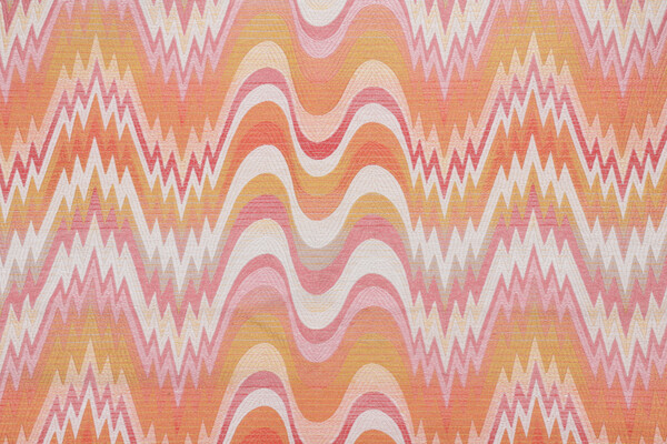 1 Yard Acid Palm Woven Upholstery Fabric in Nectar