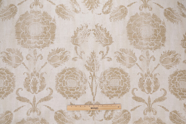 Acquitaine Venetian Ottoman Printed Drapery Fabric