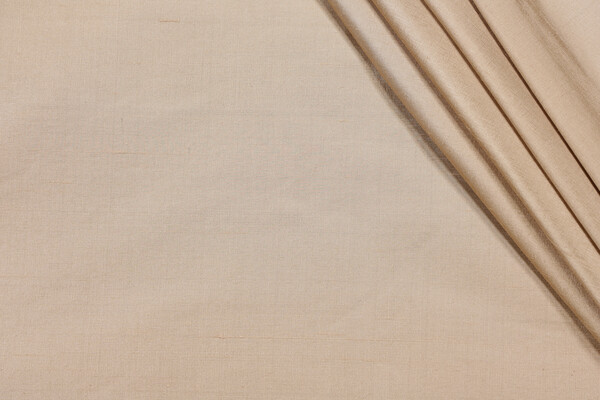 Titan Silk Decorator Fabric in Sand