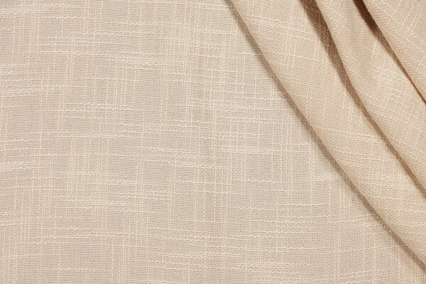 Thriller Slubbed Decorator Fabric in Buttercup