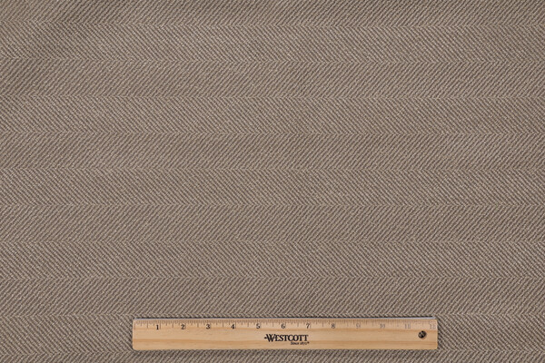 Valdese Weavers Jumper Woven Crypton Home Finish Upholstery Fabric in Taupe