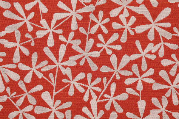 Robert Allen Strie Toss BK Woven Upholstery Fabric in Papaya
