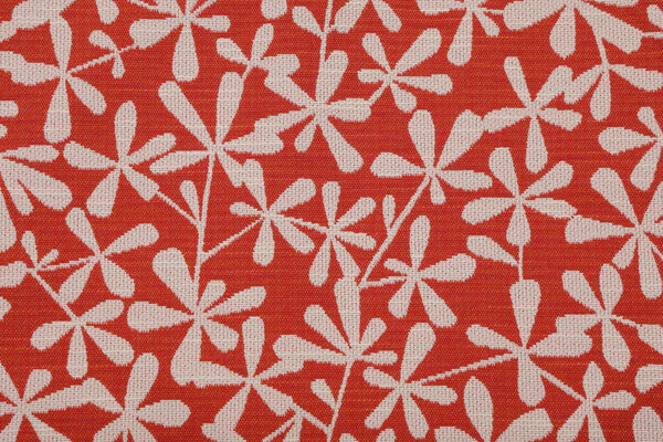 Robert Allen Strie Toss BK Woven Upholstery Fabric in Papaya