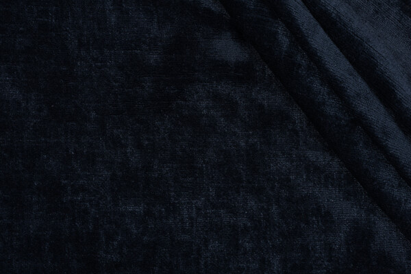 Umbria Velvet Upholstery Fabric in Midnight