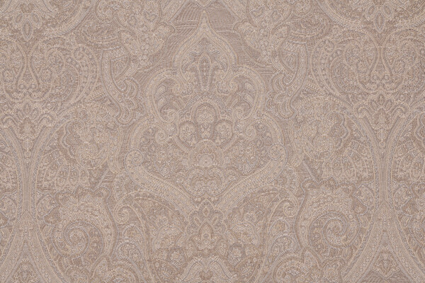 Turkish Damask Upholstery Fabric in Pewter
