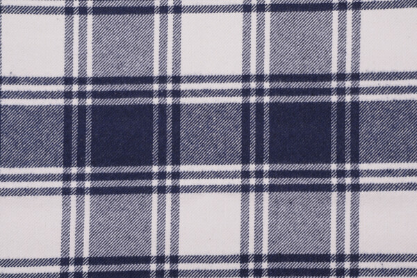 Robinson Woven Upholstery Fabric in Navy