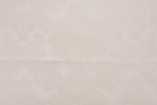 Burnish Damask Decorator Fabric in Pearl